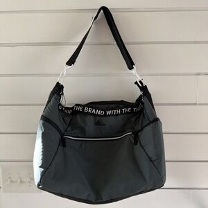 Rare Adidas The Brand With The Three Stripes Green Duffel Pink Inside GW999